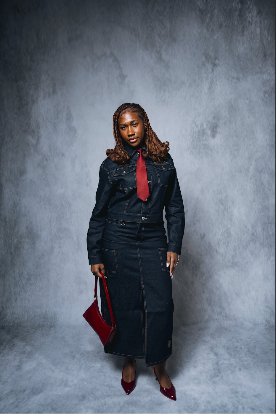 Blue Spider – Denim Set (Femme)