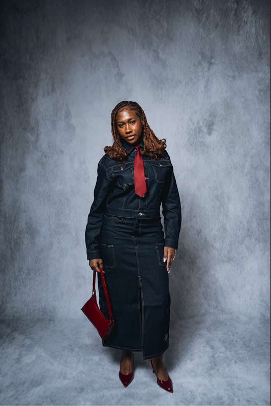 Blue Spider – Denim Set (Femme)