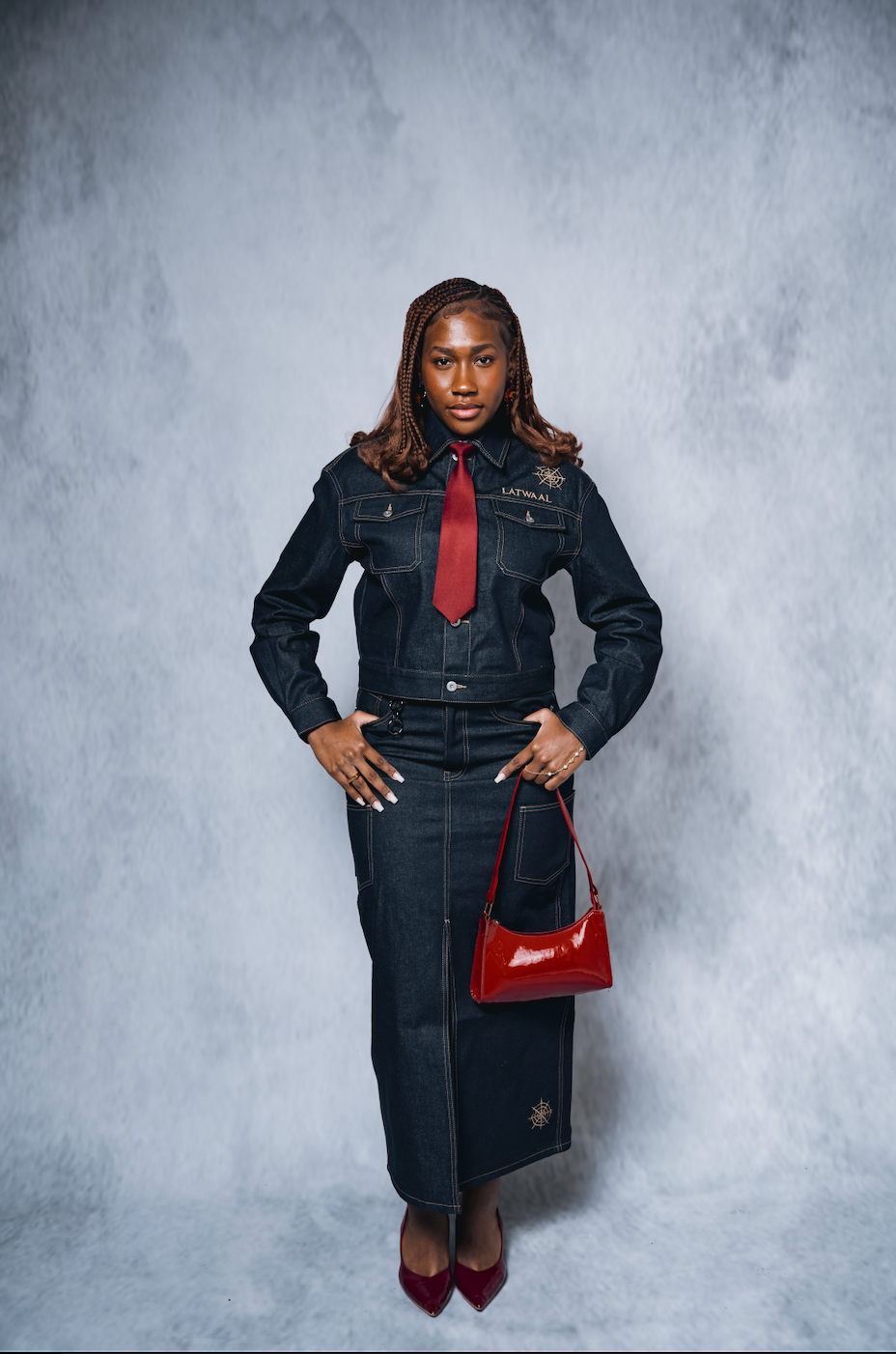 Blue Spider – Denim Set (Femme)